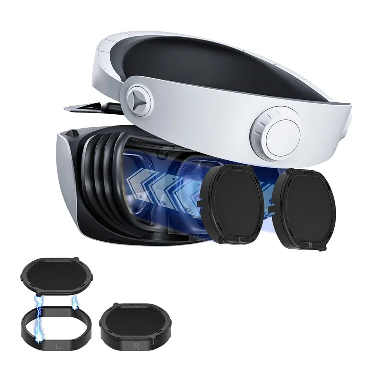 Copertura Lenti Anti-Graffio DEVASO Compatibile con PS VR2 Headset Protettore Lenti Leggero
