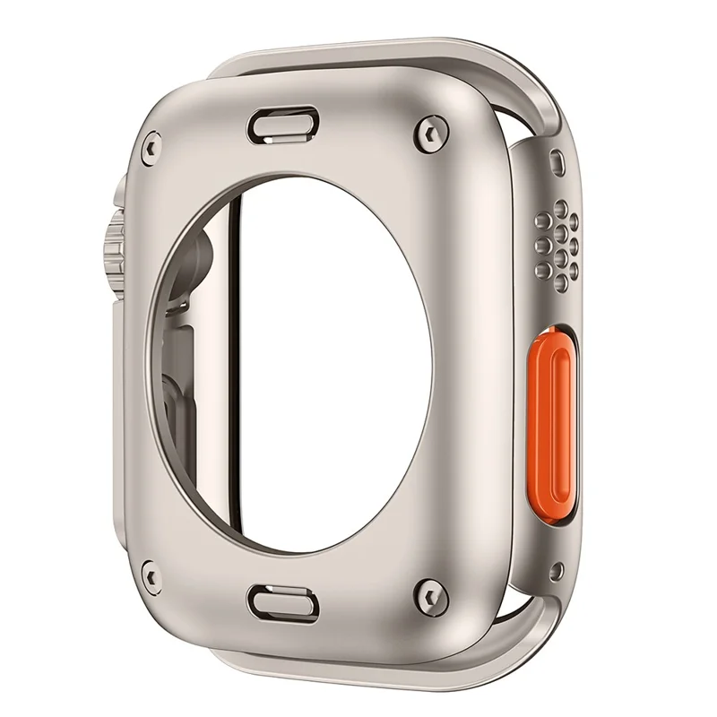 PC Watch Case for Apple Watch Series SE3 / SE2 / SE1 /  6 / 5 / 4 40mm , Full Coverage Protective Cover with Tempered Glass Screen Protector - Black