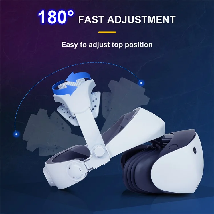 DEVASO Adjustable Head Strap for PS VR2 VR Headset Replacement Headband