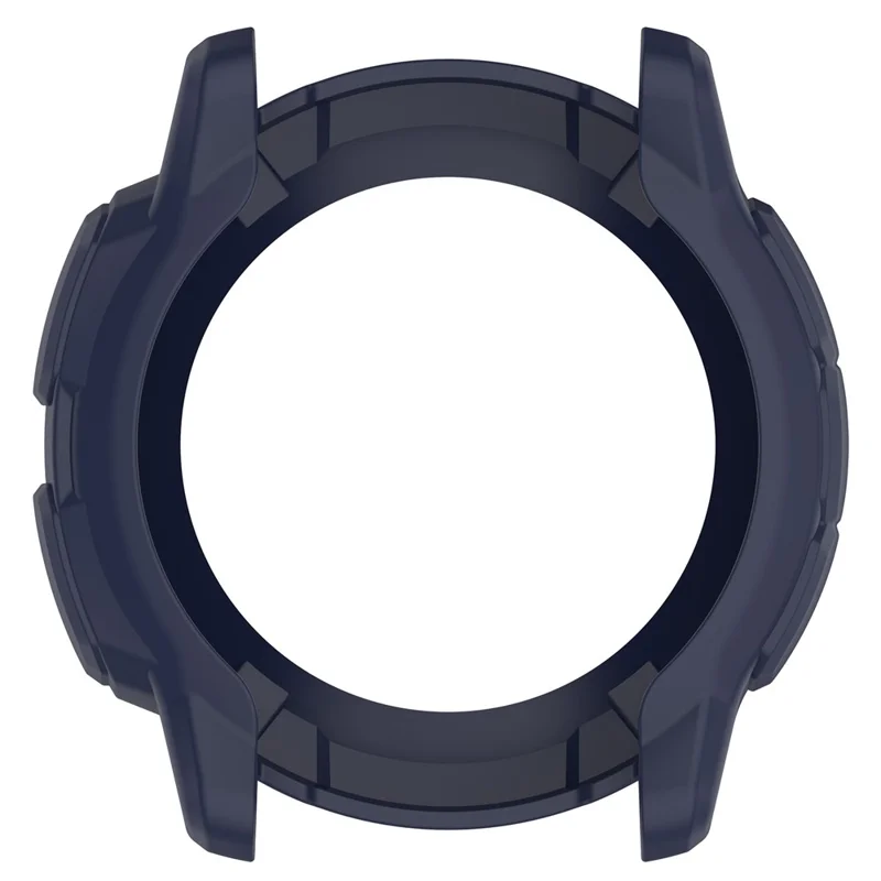 Anti-Fall TPU Hollow Cover for Garmin Instinct 2X Quick Release Sports Watch Case Cover - Midnight Blue