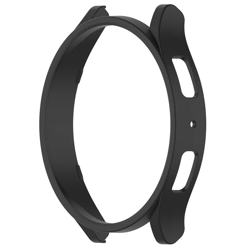 For Samsung Galaxy Watch6 44mm Protective Case Hollowed-out Hard PC Anti-Scratch Cover - Black