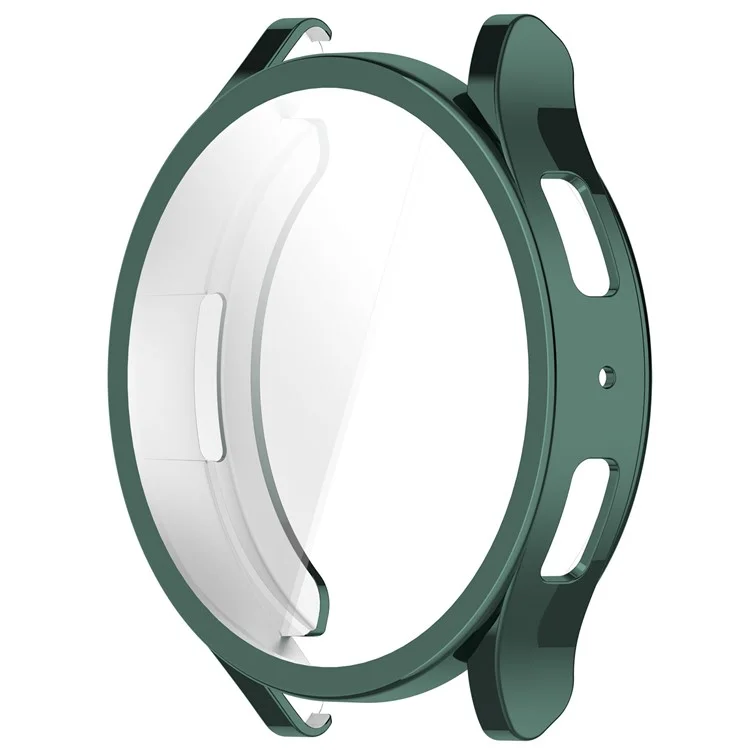 Für Samsung Galaxy Watch6 40mm Elektrovergoldeter Uhrenprojektor Vollständige Abdeckung TPU Uhrengehäuse - Grün