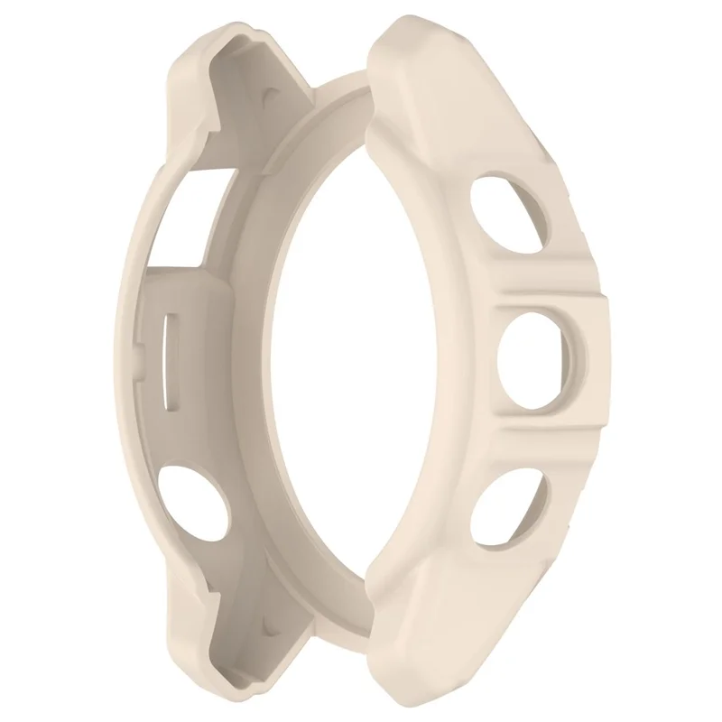 For Garmin Fenix 7S Pro / Fenix 7S / Epix Pro 42mm Anti-scratch TPU Hollow Watch Case Protective Frame - Starlight Color