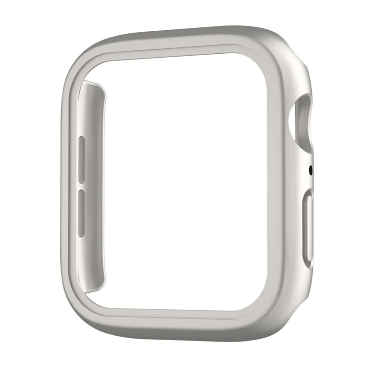 IP68 Waterproof Watch Case for Apple Watch Series 9 / 8 / 7 41mm , Tempered Glass Screen Protector PC Watch Cover - Starlight