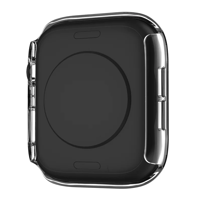 IP68 Waterproof Watch Case for Apple Watch Series 9 / 8 / 7 41mm , Tempered Glass Screen Protector PC Watch Cover - Transparent