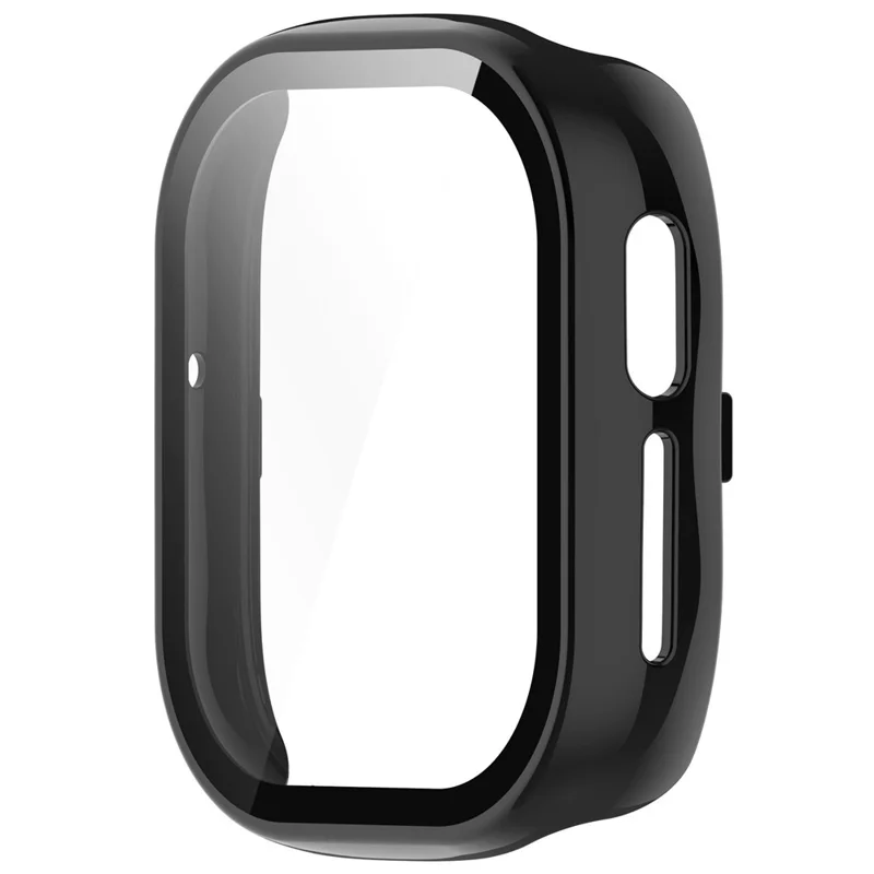 Smart Watch Case for Honor Watch 4 TMA-L19 Hard PC Case with Tempered Glass Screen Protector - Black
