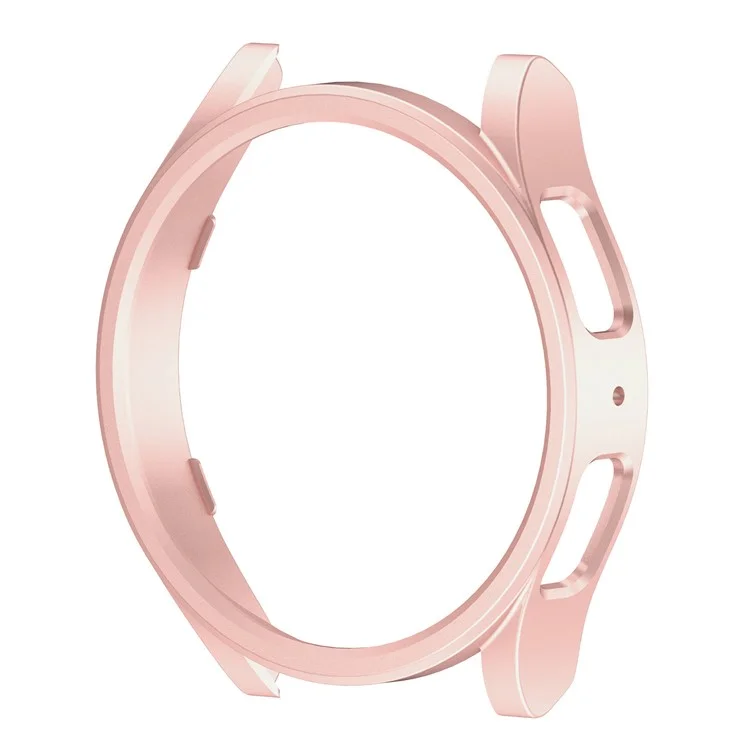 Watch Cover for Samsung Galaxy Watch6 40mm , Matte PC Protective Case Hollow Frame Protector - Rose Gold