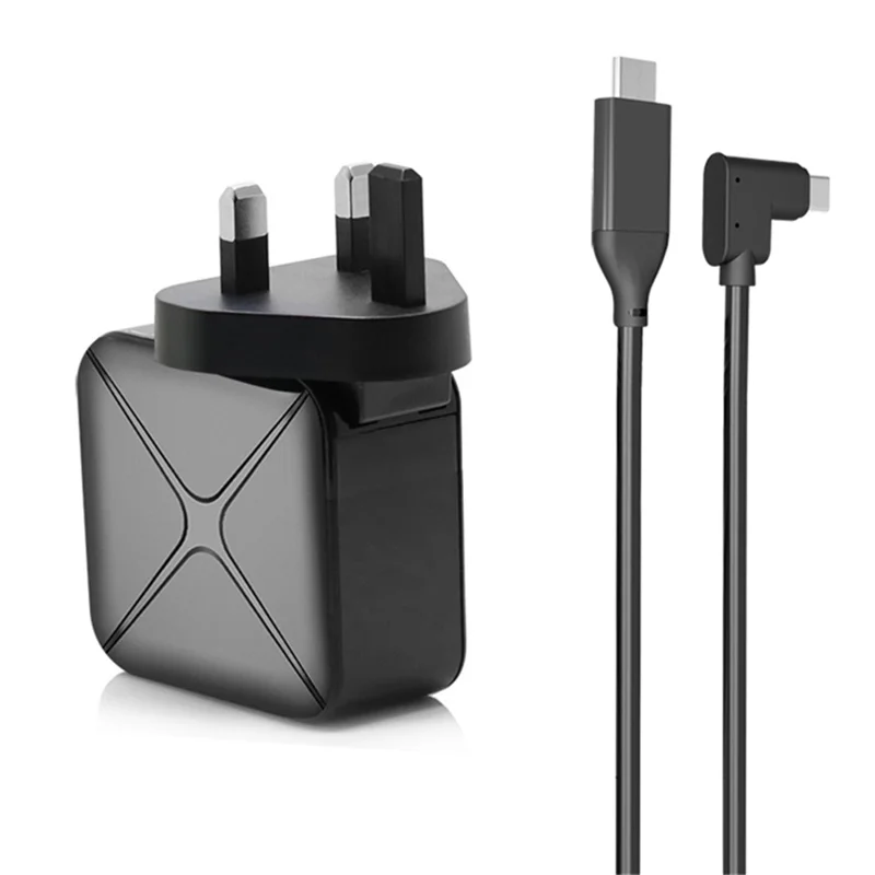 Adaptador de Alimentação e Conversor de Vídeo HD para Console de Jogo Nintendo Switch - Plug UK
