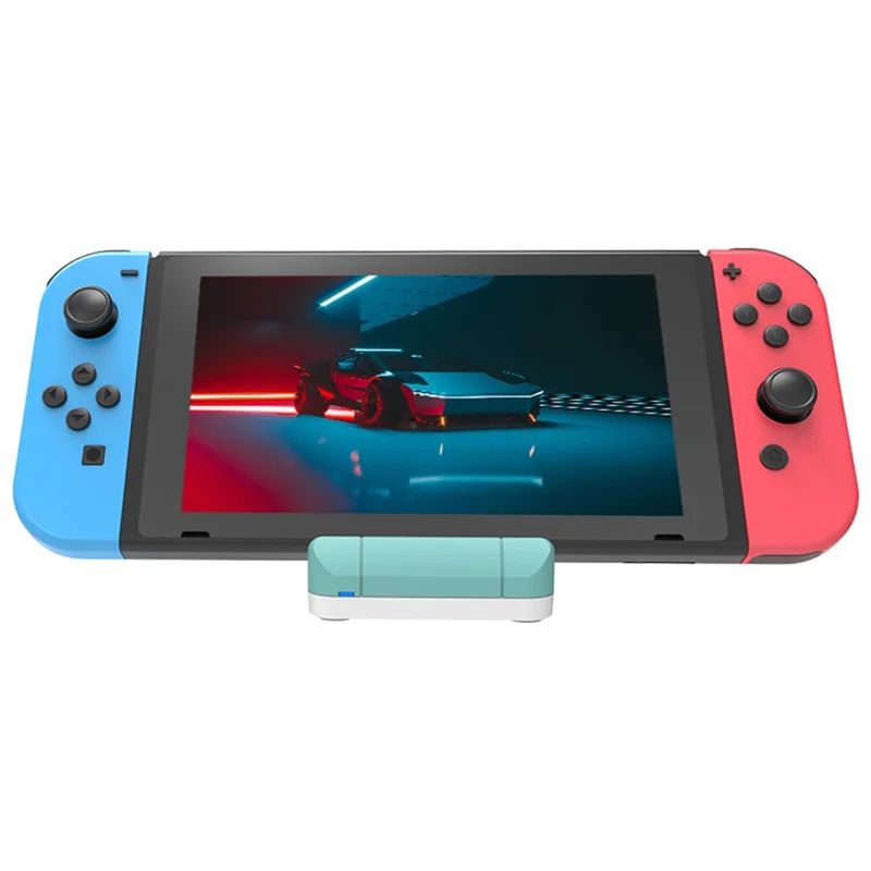 SW300 Docking Station for Nintendo Switch , Portable HD TV Dock Hub Adapter with Fan - Green