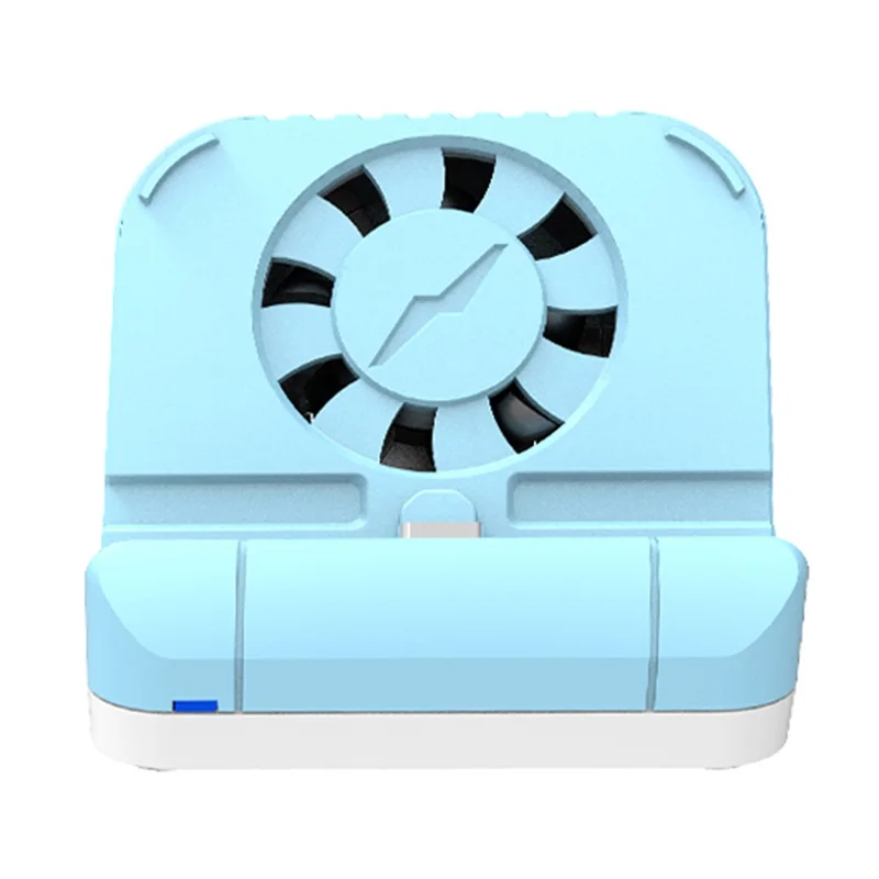 SW300 Docking Station for Nintendo Switch , Portable HD TV Dock Hub Adapter with Fan - Blue