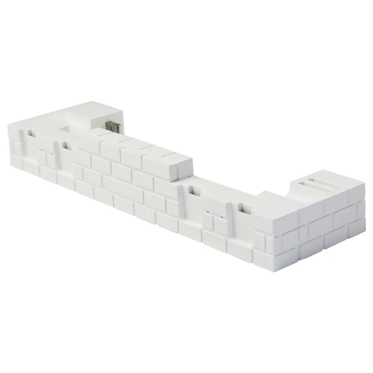 Chargeur de station d'accueil pour manette Nintendo Switch Charge rapide Dock Station pour 4 Joy-cons avec rangement pour cartes de jeu - Blanc