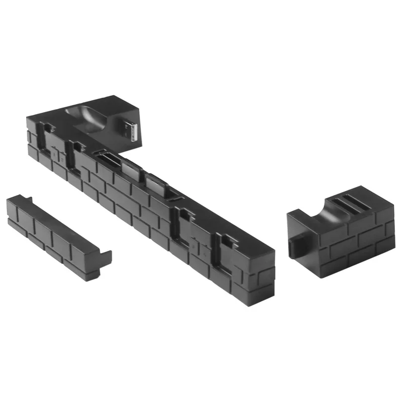 SW488 Charger Dock for Nintendo Switch Controller Fast Charging Dock Station for 4 Joy-cons with Game Cards Storage - Black