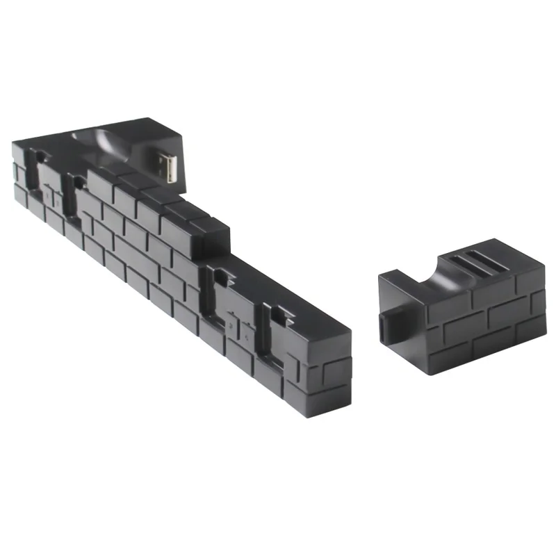 SW488 Charger Dock for Nintendo Switch Controller Fast Charging Dock Station for 4 Joy-cons with Game Cards Storage - Black