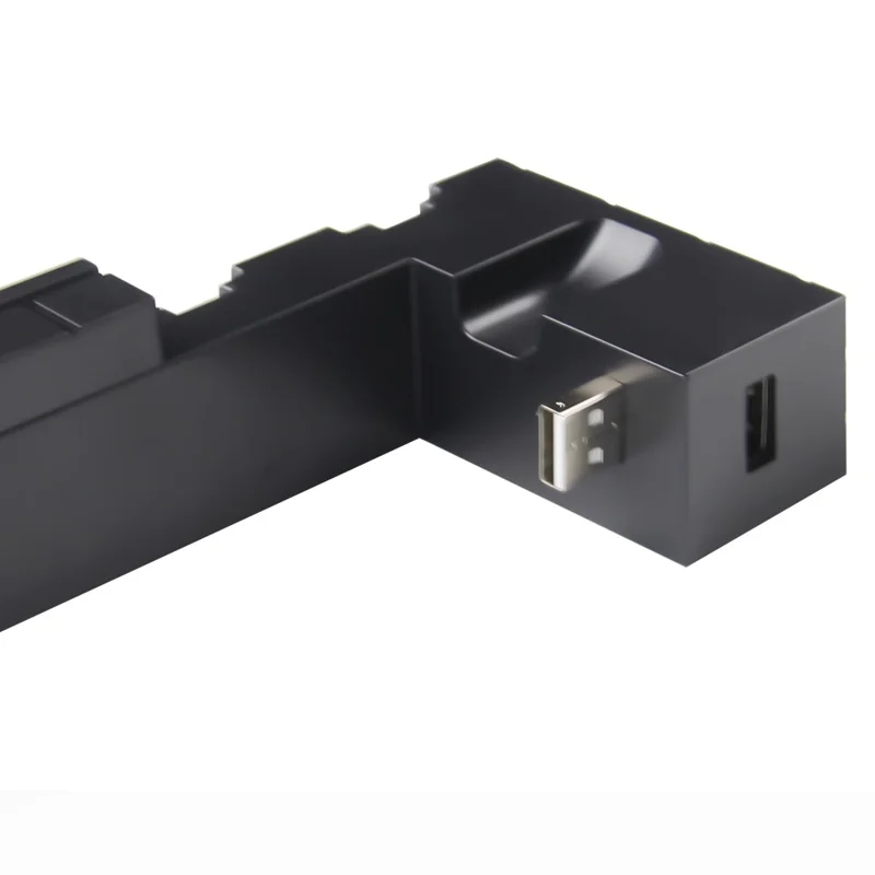 SW488 Charger Dock for Nintendo Switch Controller Fast Charging Dock Station for 4 Joy-cons with Game Cards Storage - Black