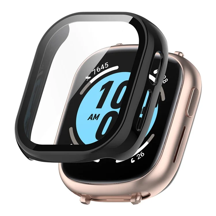 ENKAY HAT PRINCE Для Honor Watch 4 Integrate Hard PC Case Cover with Tempered Glass Screen Protector - Черный
