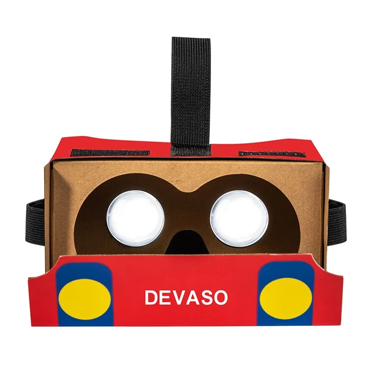 DEVASO For Nintendo Switch LCD / OLED VR Glasses Corrugated Paper+Elastic Cloth+Sponge Virtual Reality Goggles