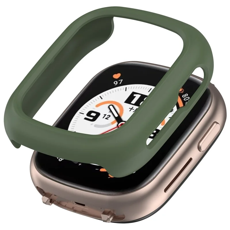 For Honor Watch 4 (TMA-L19) Étui de protection dur en PC Hollow Anti-rayures - Vert sombre