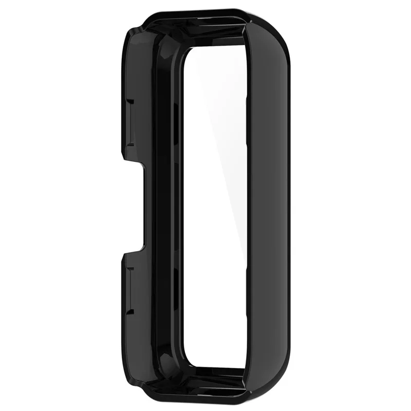 For Keep B4 Lite Hard PC Protective Case Watch Cover with Built-in Tempered Glass Screen Protector - Black
