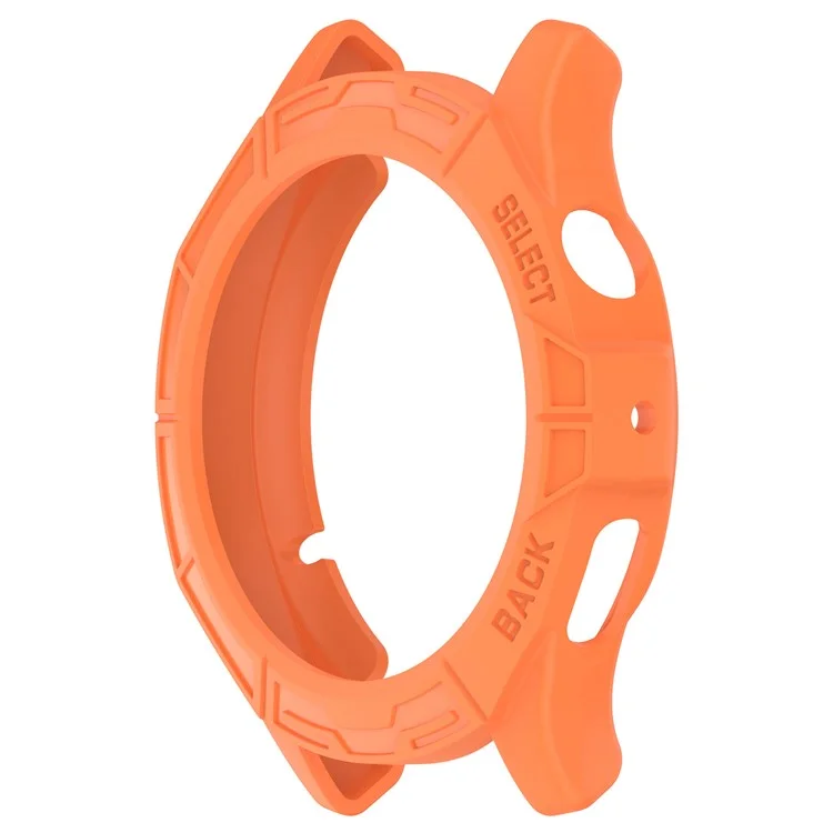 Uhrengehäuse für Huami Amazfit Cheetah / Amazfit Cheetah Pro, robuster TPU-Hohlrahmen-Deckel - Orange