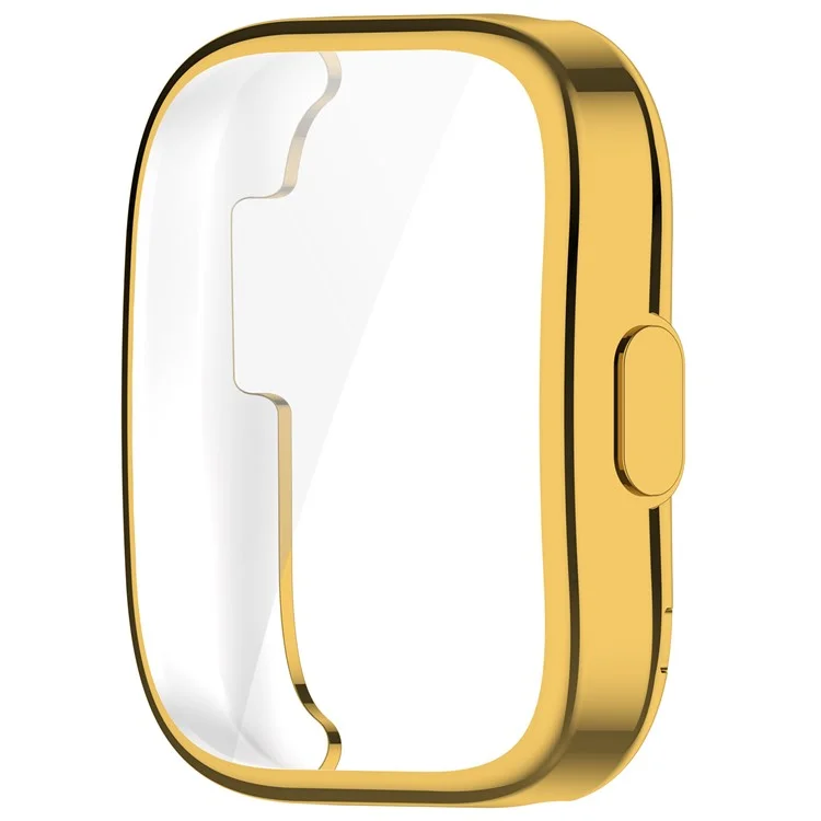 Для Huami Amazfit Bip 5 (A2215) Electroplating TPU Watch Cover Overall Protective Case - Gold