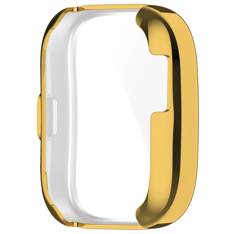 Для Huami Amazfit Bip 5 (A2215) Electroplating TPU Watch Cover Overall Protective Case - Gold