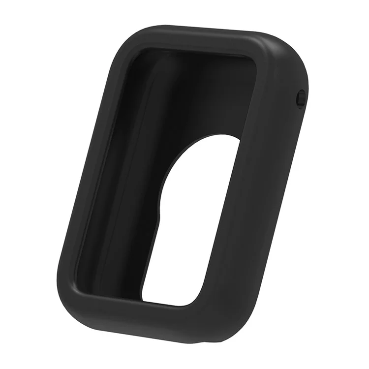 Para Xiaomi Smart Band 8 Pro Soft Silicone Case Shockproof Smart Watch Frame Cover - Preto