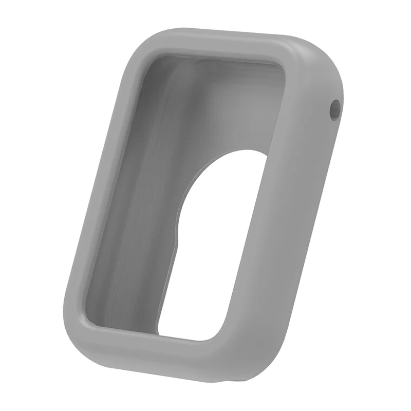 For Xiaomi Smart Band 8 Pro Soft Silicone Case Shockproof Smart Watch Frame Cover - Grey