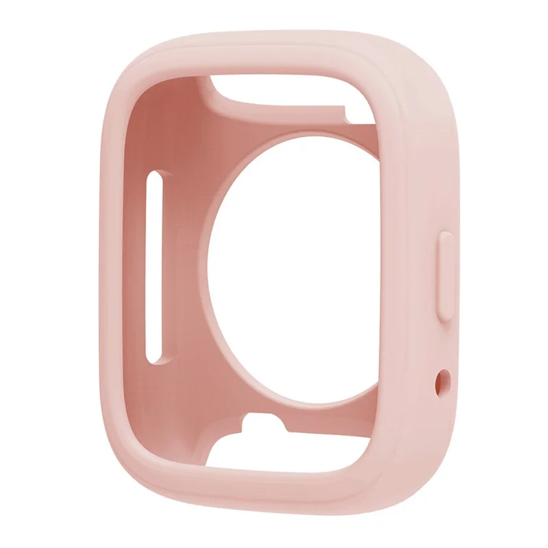 Watch Case for Xiaomi Redmi Watch 3 Lite / Watch 3 Active , Soft Silicone Protective Frame - Pink