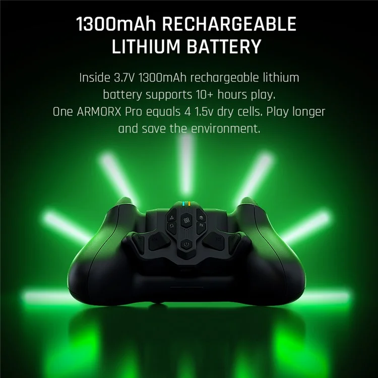 BIGBIG WON ARMOR-X Pro For Nintendo Switch / Xbox / PC Gaming Gamepad 2.4G Wireless Back Button - Black