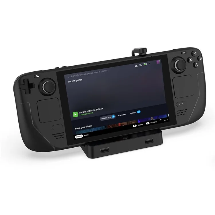 DOBE TY-2849 For Steam Deck Station de Dock Convertisseur avec Port Vidéo HD, Ethernet Gigabit, USB 2.0 et Charge Rapide PD
