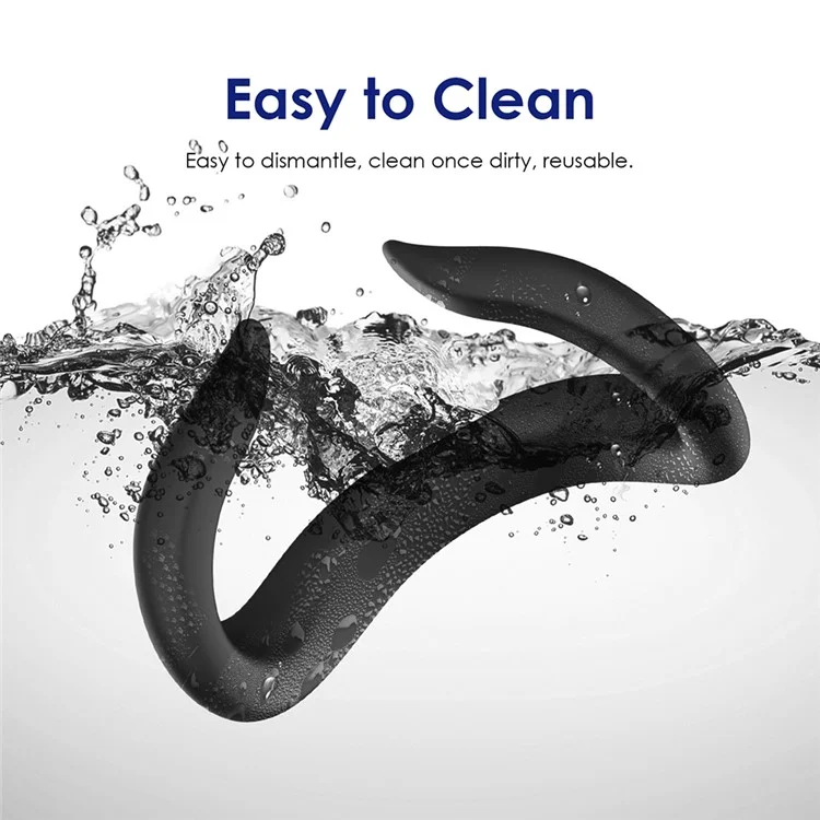 WOLMTT para Meta Quest 3 VR Máscara de ojos de silicona anti-sudor Cubierta protectora - Negro