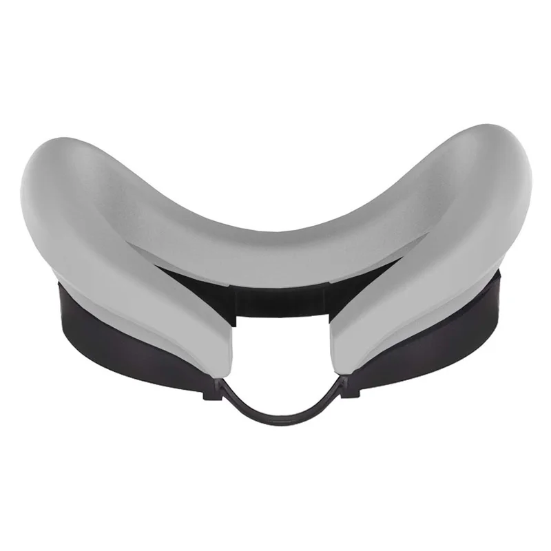 For Meta Quest 3 VR Headset Eye Mask Soft Silicone Anti-sweat Protective Cover - Grey