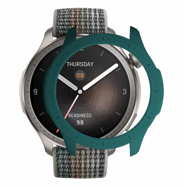 Pour Huami Amazfit Balance Étui de protection en PC dur et creux - Vert minuit