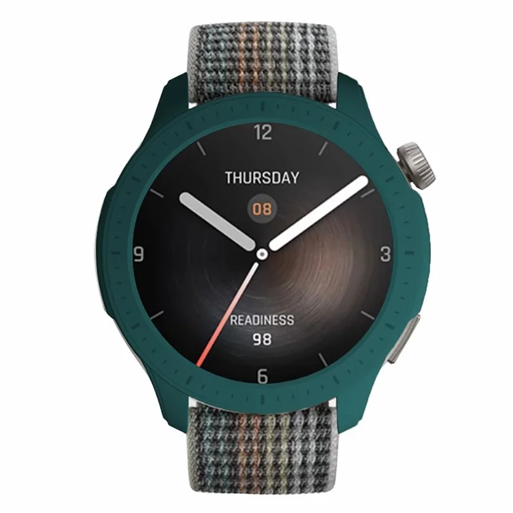 Pour Huami Amazfit Balance Étui de protection en PC dur et creux - Vert minuit