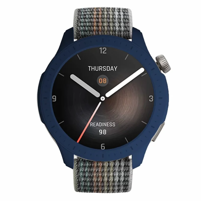 For Huami Amazfit Balance Hard PC Hollow Watch Case Protective Watch Cover - Midnight Blue