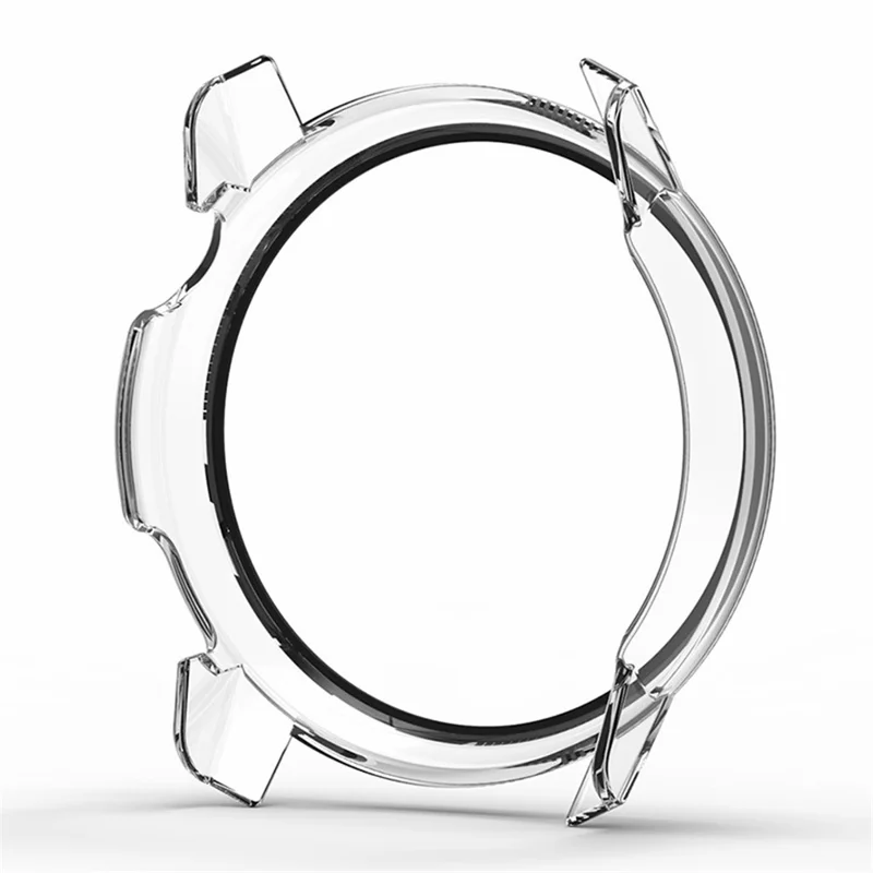 Pour Coros Pace 3 Étui en PC dur avec protection d'écran en verre trempé - Transparent