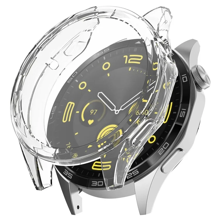 Para Huawei Watch GT 4 46mm TPU Case Proteção Total Capa do Relógio - Transparente