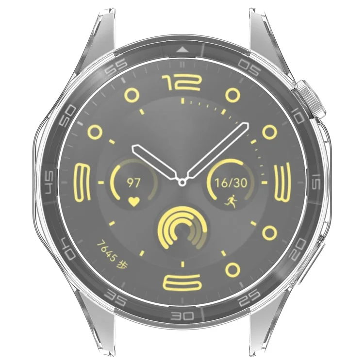 Para Huawei Watch GT 4 46mm TPU Case Proteção Total Capa do Relógio - Transparente