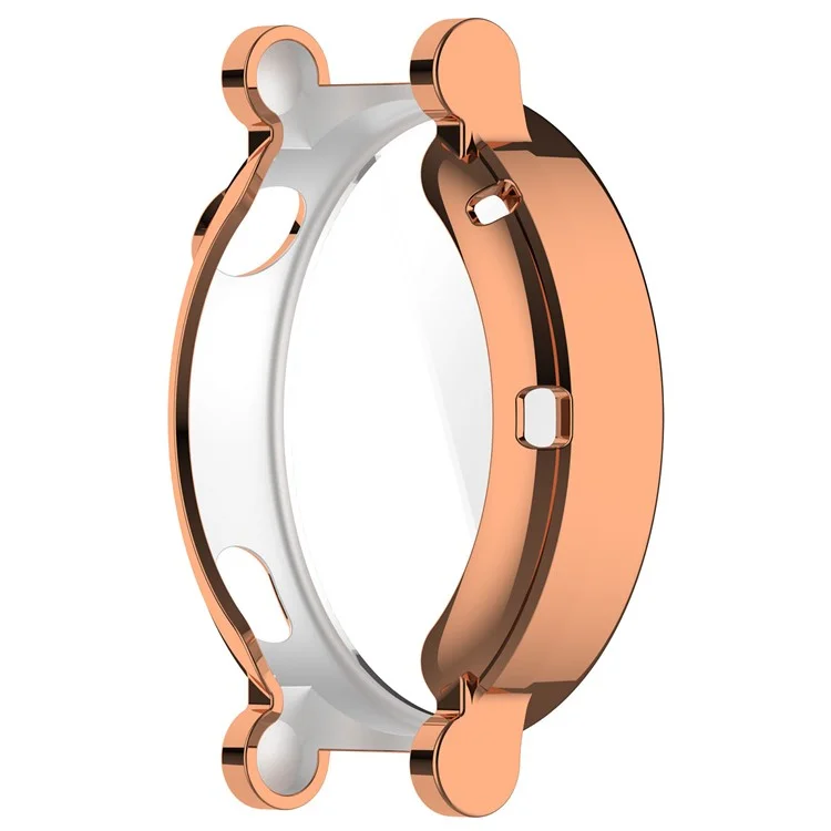 Para Huawei Watch GT 4 41mm Funda de Reloj TPU Protección Completa Cubierta de Reloj Enchapado - Oro Rosa