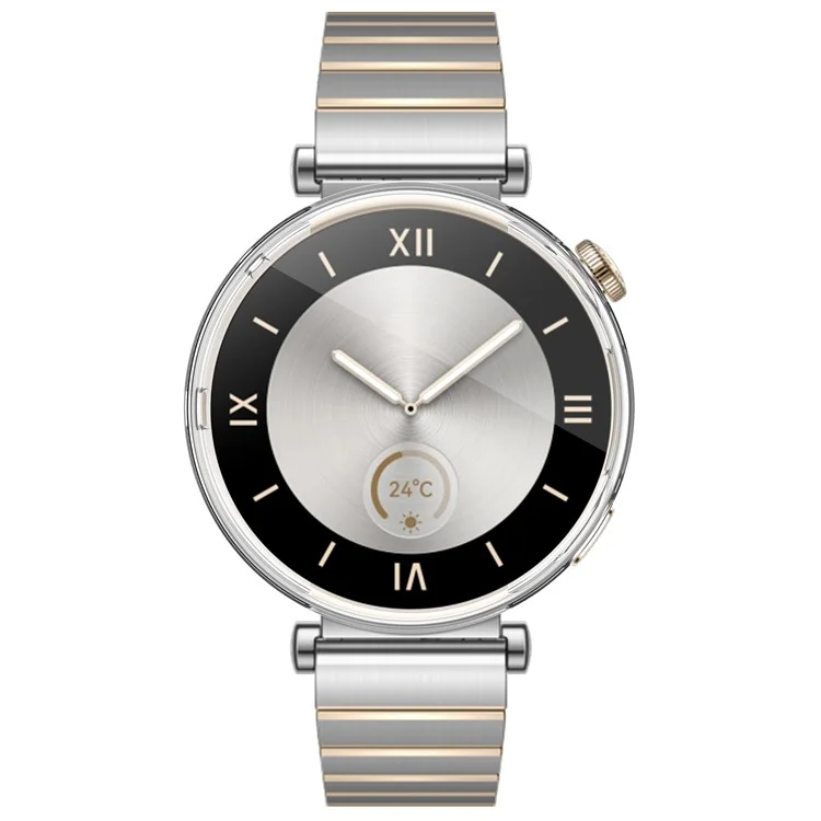 Per Huawei Watch GT 4 41mm TPU Watch Case Full Protection Anti-scratch Watch Protector - Bianco Trasparente