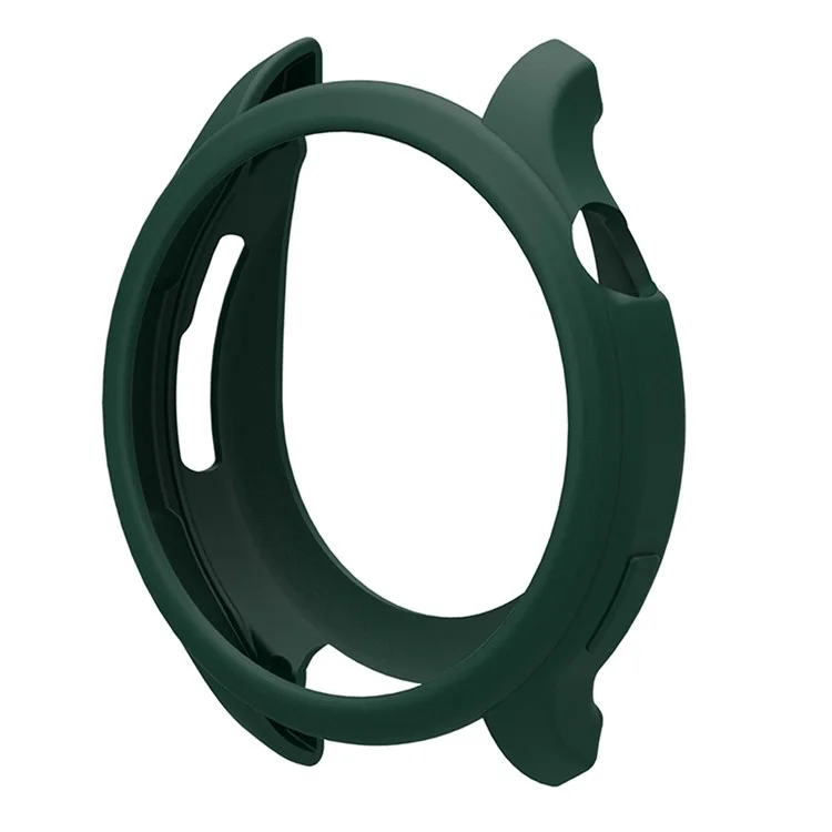 For Huami Amazfit Balance (A2286) Protective Frame Soft Silicone Protector Watch Case - Blackish Green