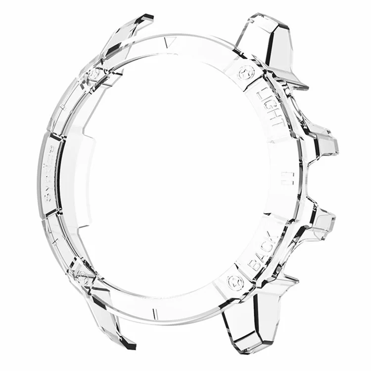 Para Syntime 2 / 2 Pro Hard PC Case Half Coverage Watch Frame Cover - Transparente