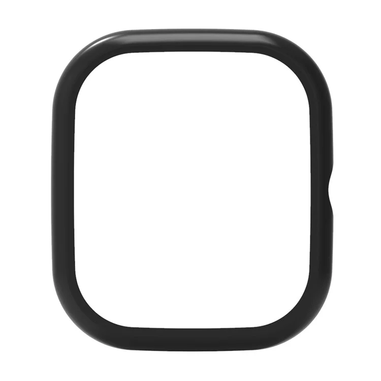 Para Huami Amazfit GTS 4 Mini Watch Protector de marco PC resistente a los arañazos - Negro