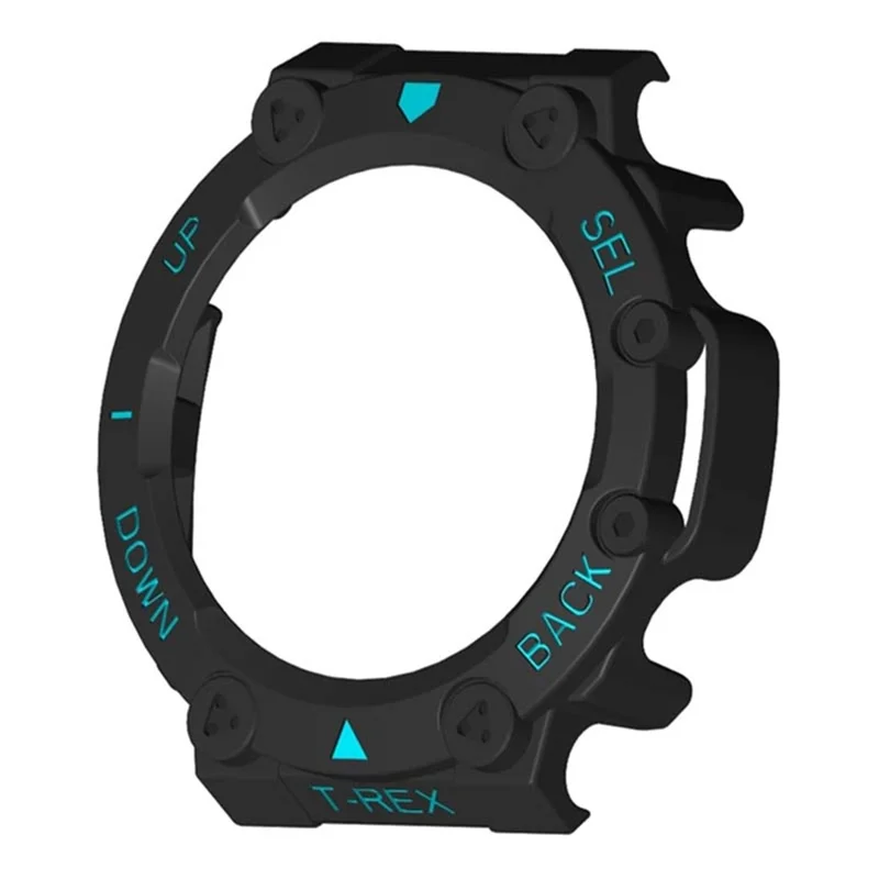 For Huami Amazfit T-Rex 2 Watch Case Cover Quick Release Hard PC Watch Protective Case - Black / Blue