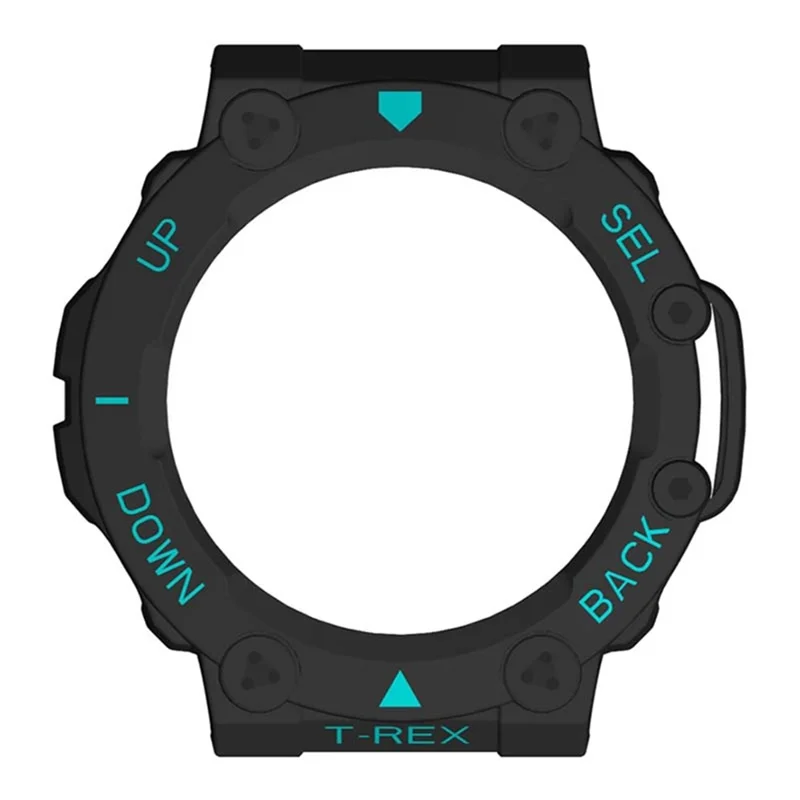 For Huami Amazfit T-Rex 2 Watch Case Cover Quick Release Hard PC Watch Protective Case - Black / Blue