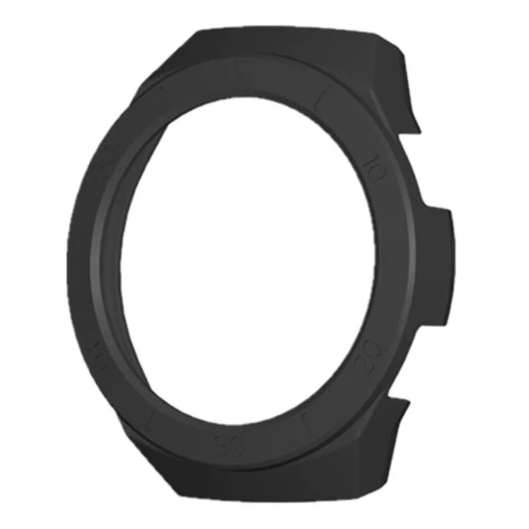 Чехол для часов Huawei Watch GT 2e, ультралегкий полый чехол из поликарбоната с рамкой и циферблатом - Черный