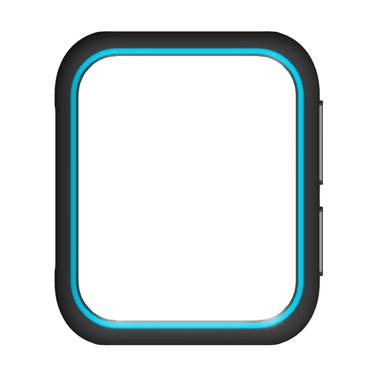 For Oppo Watch 2 46mm / Watch 46mm TPU Protective Case Watch Bumper Shell - Black+Blue