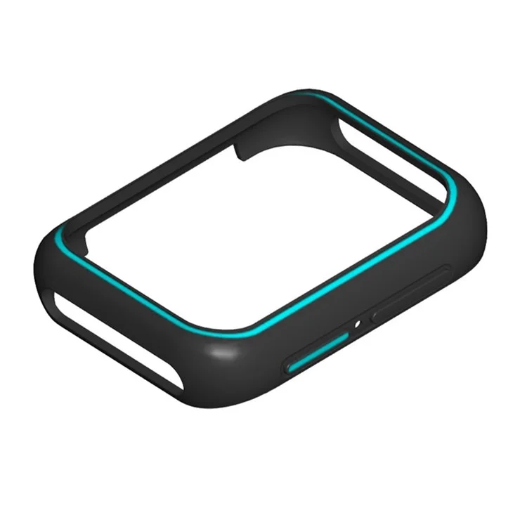 For Oppo Watch 2 46mm / Watch 46mm TPU Protective Case Watch Bumper Shell - Black+Blue