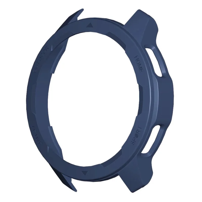 For Xiaomi Watch S1 Active / Watch Color 2 Protective Cover Hard PC Watch Case Hollow Frame - Midnight Blue