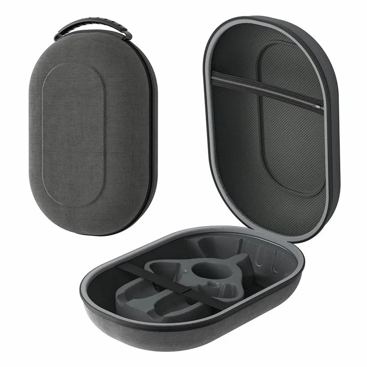 AL-Q022 For Meta Quest 3 VR Headset Carrying Case EVA+Polyester Portable Storage Bag